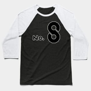 No 8 Baseball T-Shirt